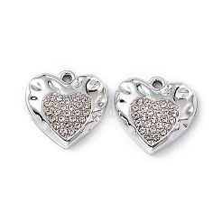 Alloy Rhinestone Pendants&nbsp;PALLOY-P287-17P-02