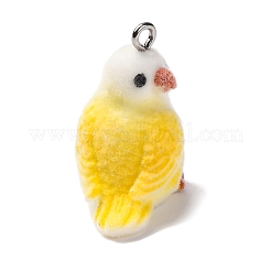 Flocky Resin Pendants&nbsp;RESI-Q011-03A