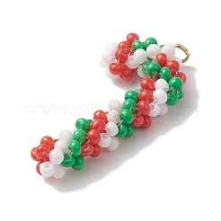 Japanese Seed Beads Beaded Charms&nbsp;PALLOY-MZ00269
