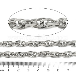 304 Stainless Steel Rope Chains&nbsp;CHS-H025-16P-02