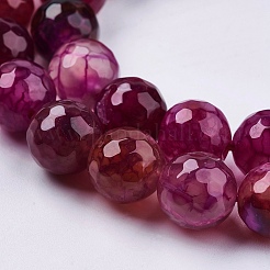 Natural Agate Round Beads Strand&nbsp;G-L084-10mm-59