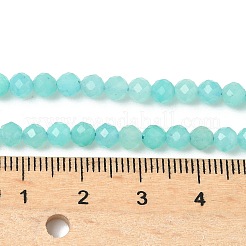 Natural Amazonite Beads Strands&nbsp;G-F509-25-4mm
