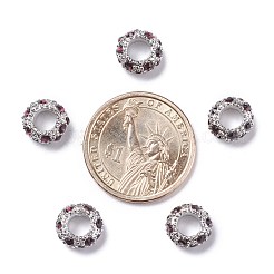 Alloy Rhinestone European Beads&nbsp;CPDL-H998-2