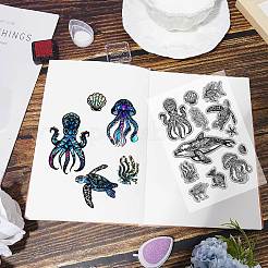 Plastic Stamps&nbsp;DIY-WH20018-0276