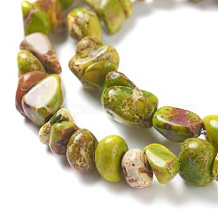 Natural Imperial Jasper Bead Strands&nbsp;G-P444-05