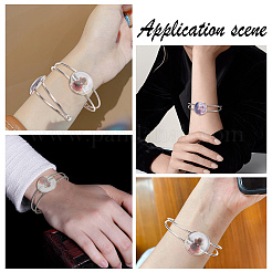 10Pcs Brass Cuff Bangle Making&nbsp;KK-SC0002-91B