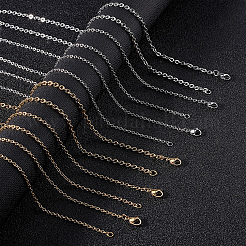304 Stainless Steel Cable Chain Necklace&nbsp;NJEW-UN0001-06