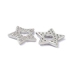 Brass Micro Pave Cubic Zirconia Pendants&nbsp;ZIRC-C022-13P