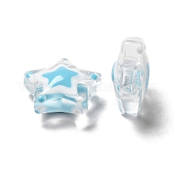 Glass with Enamel Beads&nbsp;LAMP-M011-01A
