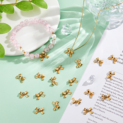 24Pcs Ion Plating(IP) 304 Stainless Steel Charms&nbsp;STAS-DC0016-83