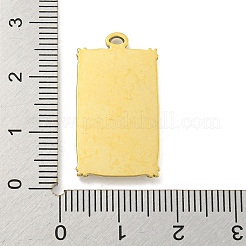 Real 18K Gold Plated PVD Vacuum Plating 304 Stainless Steel Pendants&nbsp;STAS-L278-012G-02