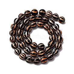 Tibetan Style dZi Beads Strands&nbsp;G-C133-A07-03