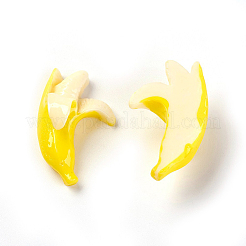 Banana Resin Cabochons&nbsp;CRES-R175-18