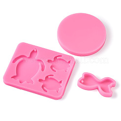 DIY Keychain Silicone Molds Kits&nbsp;DIY-TA0008-64