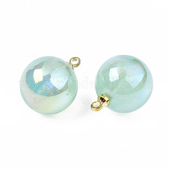 ABS Plastic Imitation Pearl Pendants&nbsp;PACR-T015-04A