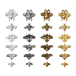 Bees Alloy Cabochons&nbsp;MRMJ-TA0001-16