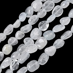 Natural Quartz Crystal Rock Crystal Beads Strands&nbsp;G-C286-A31