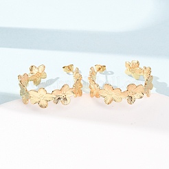 304 Stainless Steel Stud Earrings for Women&nbsp;SA-CBA4160-25G