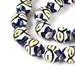 Handmade Porcelain Ceramic Beads Strands&nbsp;PORC-T135-07C