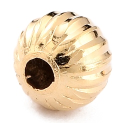 Long-Lasting Plated Brass Beads&nbsp;KK-O133-001C-G
