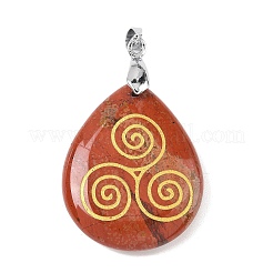 Natural Mixed Gemstone Pendants&nbsp;G-F786-09N