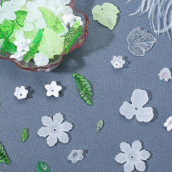 420Pcs 12 Styles Acrylic Pendants&nbsp;TACR-PA0001-06