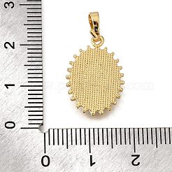Brass Shell Pendants&nbsp;KK-D328-01G-A
