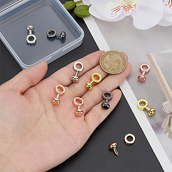 10Pcs 5 Colors Brass Clasps&nbsp;FIND-AR0006-61