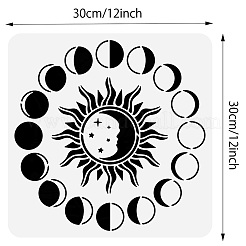 PET Hollow Out Drawing Painting Stencils&nbsp;DIY-WH0418-0033