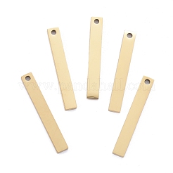 304 Stainless Steel Four Sides Engraved Pendants&nbsp;STAS-I140-30A-G