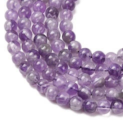 Natural Chevron Amethyst Beads Strands&nbsp;G-K256-51-4mm