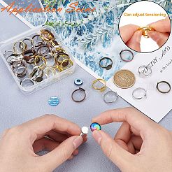 Brass Pad Ring Base Findings&nbsp;EC022-S