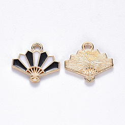 Chinese Style Alloy Enamel Pendants&nbsp;ENAM-N054-026C