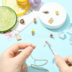 9Pcs 9 Styles Alloy Enamel Charms&nbsp;FIND-CJ0005-09