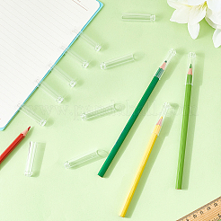 24Pcs Transparent Plastic Pencil Covers&nbsp;AJEW-CP0006-74