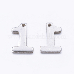 Tarnish Resistant 201 Stainless Steel Pendants&nbsp;STAS-F128-01P-1-1