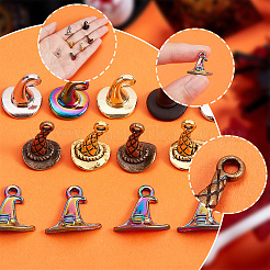 42Pcs 7 Styles Zinc Alloy Charms&nbsp;FIND-PH0017-58