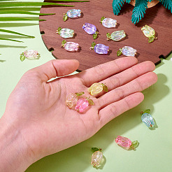16Pcs 8 Colors Plastic Pendants&nbsp;KY-TA0001-60