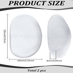 1 Pair Detachable Silicone Shoulder Pads&nbsp;FIND-LP0001-72