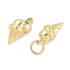 Rack Plating Brass Pendants&nbsp;KK-Q028-22G