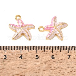 304 Stainless Steel Enamel Pendants&nbsp;STAS-Q119-08G-02