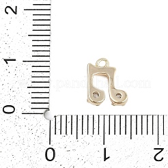 Rack Plating Brass with Cubic Zirconia Pendants&nbsp;KK-Q018-06G