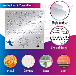 Stainless Steel Cutting Dies Stencils&nbsp;DIY-WH0279-117