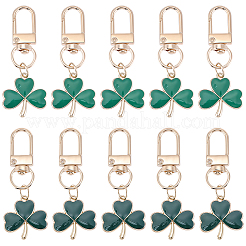 20Pcs 2 Styles Alloy Enamel Pendant Decorations&nbsp;HJEW-CP00087