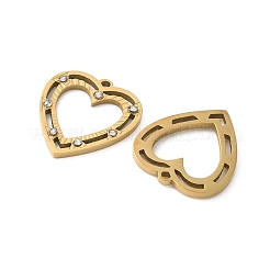 304 Stainless Steel Rhinestone Pendants&nbsp;STAS-Z122-50G