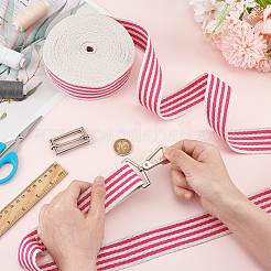10 Yards Polycotton Striped Ribbon&nbsp;OCOR-BC0006-74A