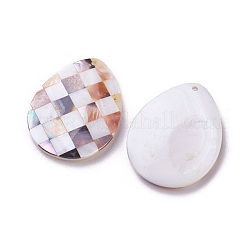 Mosaic Pattern Shell Big Pendants&nbsp;SSHEL-L012-06