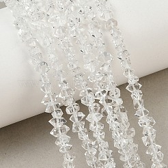 Natural Herkimer Diamond Beads Strands&nbsp;G-L611-A01-02