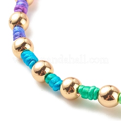 Synthetic Hematite Beaded Bracelet&nbsp;BJEW-JB07796