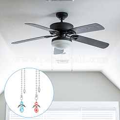 Faceted Glass Ceiling Fan Pull Chain Extenders&nbsp;FIND-AB00003